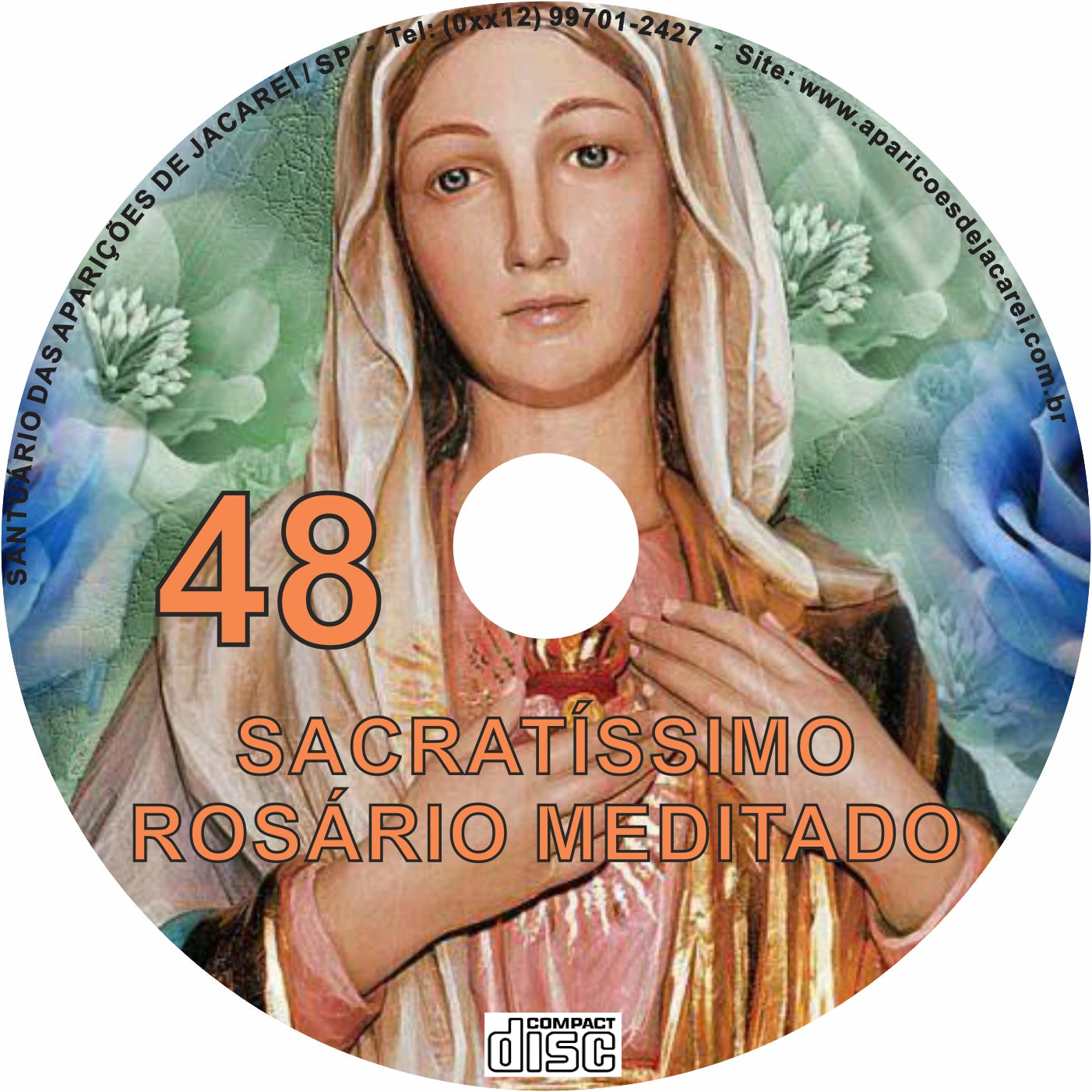CD Rosário Meditado 048 CD Rosário Meditado 048